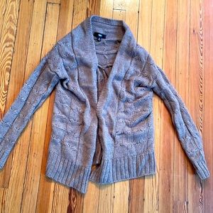 Vintage Size Small Brown Mossimo Cardigan Sweater
